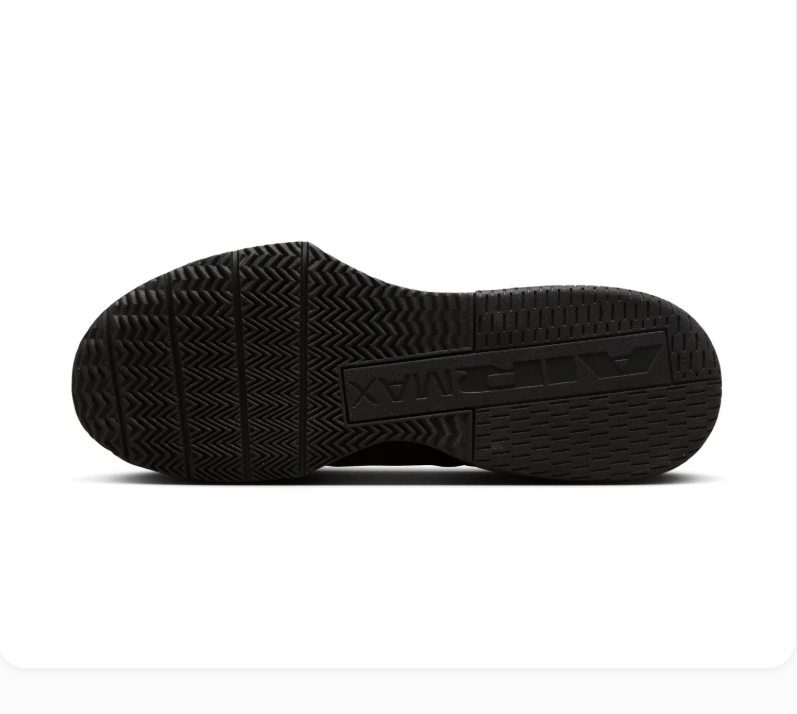 Nike Air Max All-Black Mesh Low-Top Sneakers