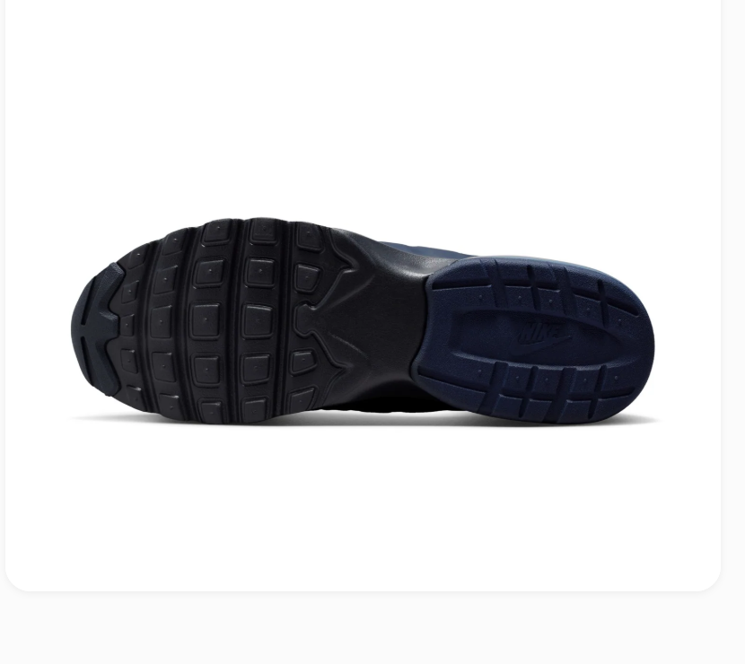 Nike Air Max Blue Gradient & Black Sneakers