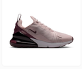 Nike Air Max 270 Blush Pink & Burgundy Sneakers