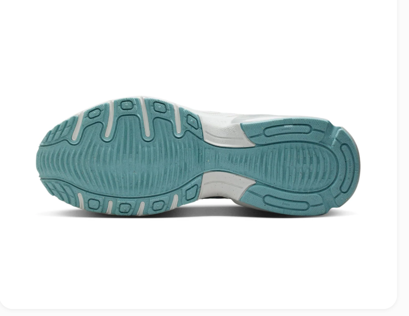Nike Air Max Light Grey & White Sneakers with Aqua Accents