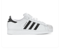 adidas Superstar White & Black Shell-Toe Sneakers