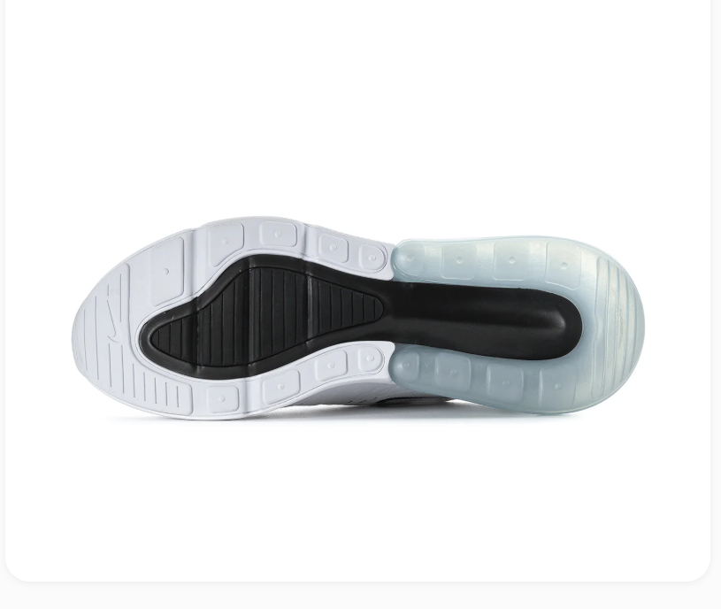 Nike Air Max 270 White & Black Sneakers