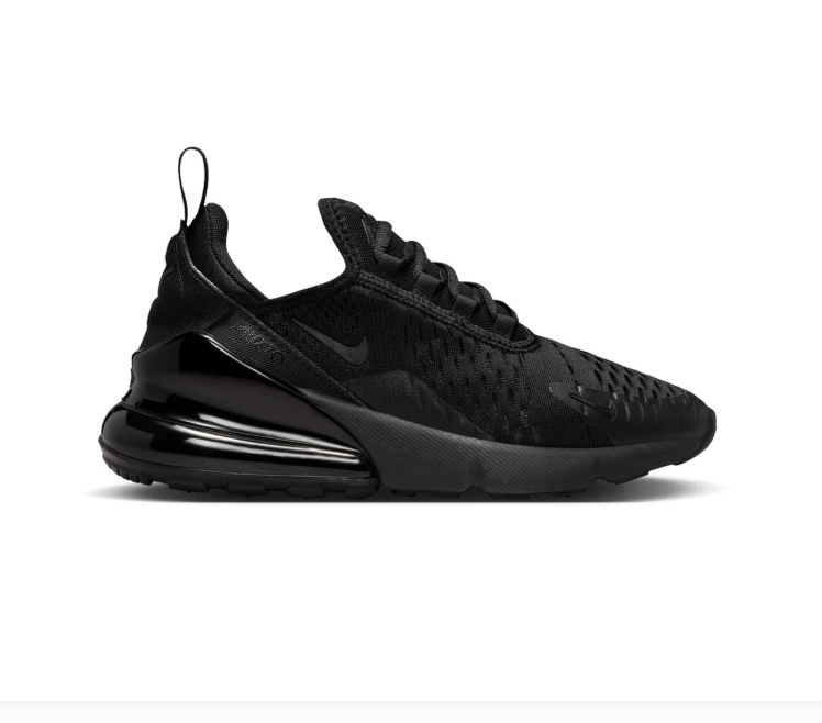 Nike Air Max 270 All-Black Mesh Sneakers
