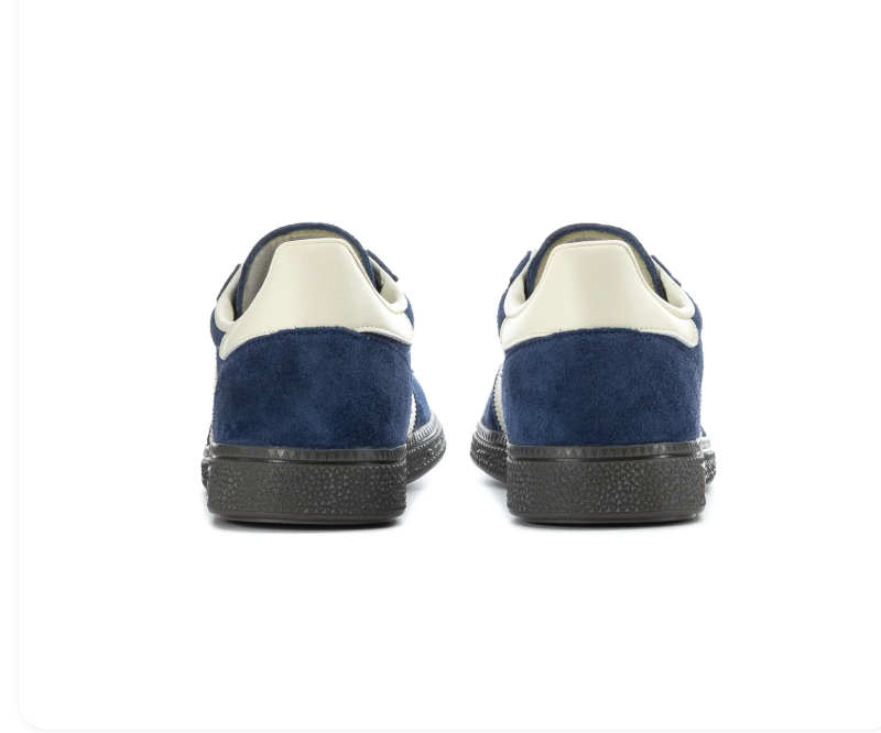adidas Handball Spezial Navy & Cream Sneakers with Dark Grey Sole