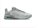 Nike Air Max Light Grey & White Sneakers with Aqua Accents