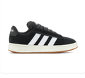 adidas Black & White Low-Top Sneakers with Gum Outsole