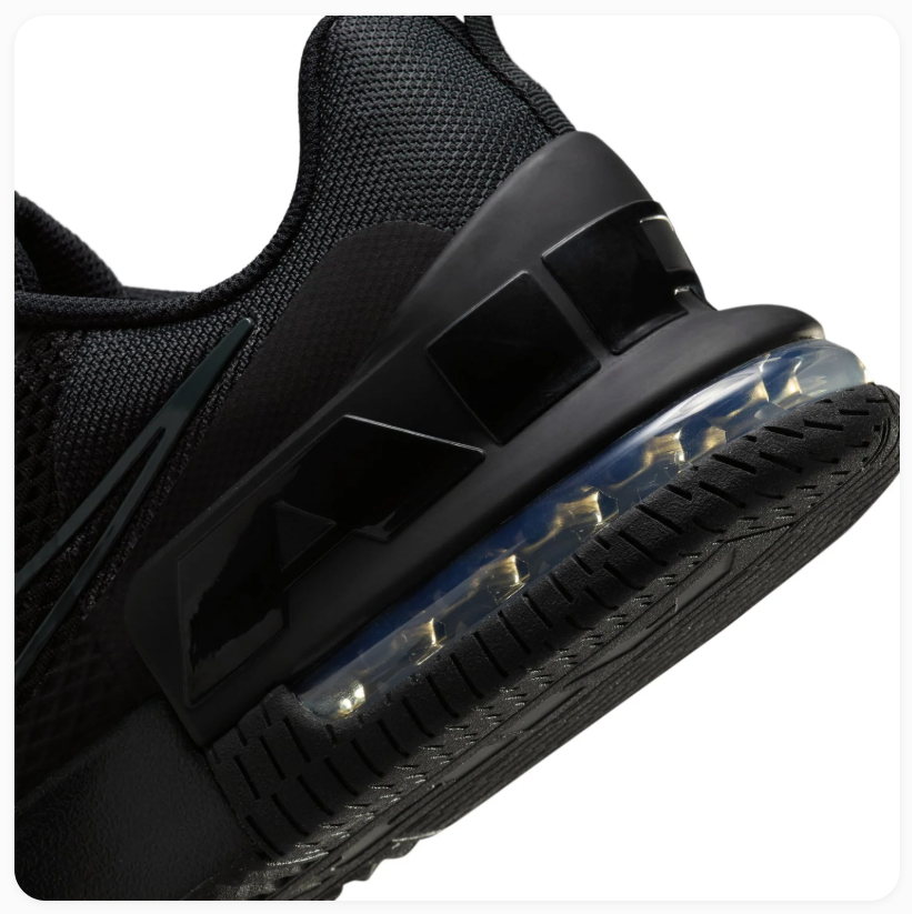 Nike Air Max All-Black Mesh Low-Top Sneakers