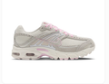 Nike Air Max Cream & Light Grey Mesh Sneakers with Pink Accents