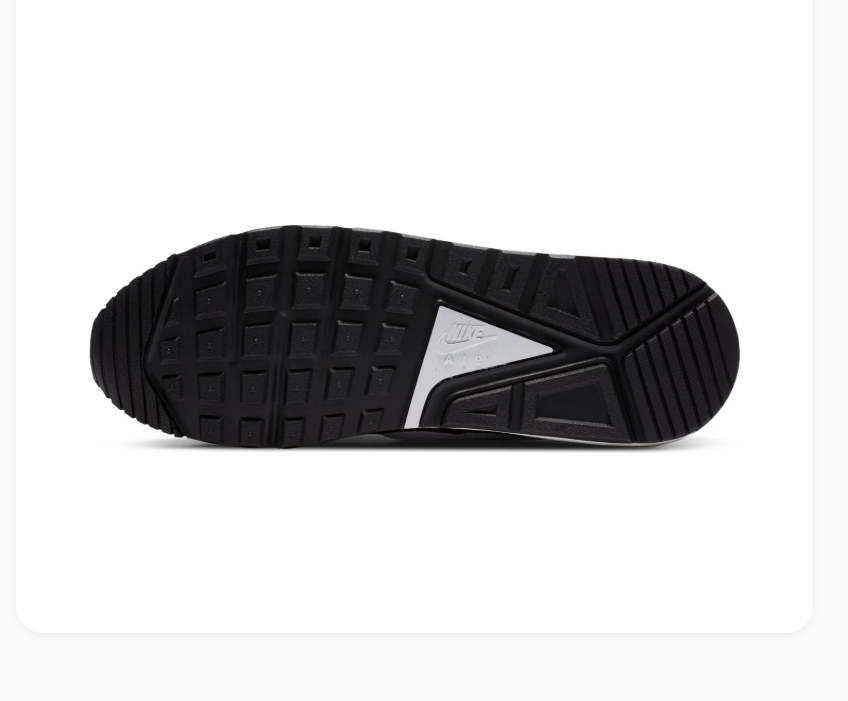Nike Air Max Black & White Low-Top Sneakers