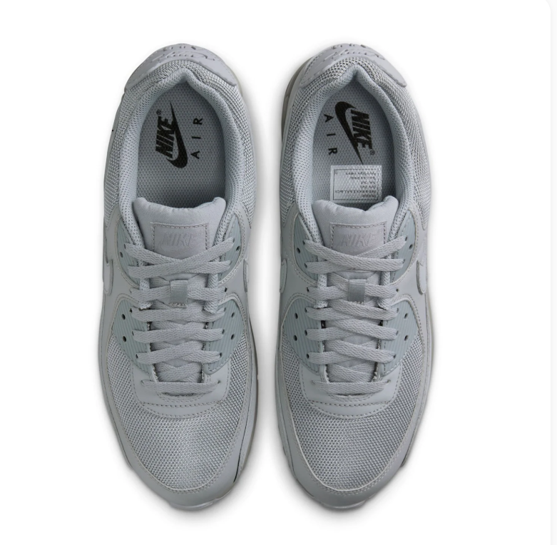 Nike Air Max 90 Light Grey Tonal Sneakers