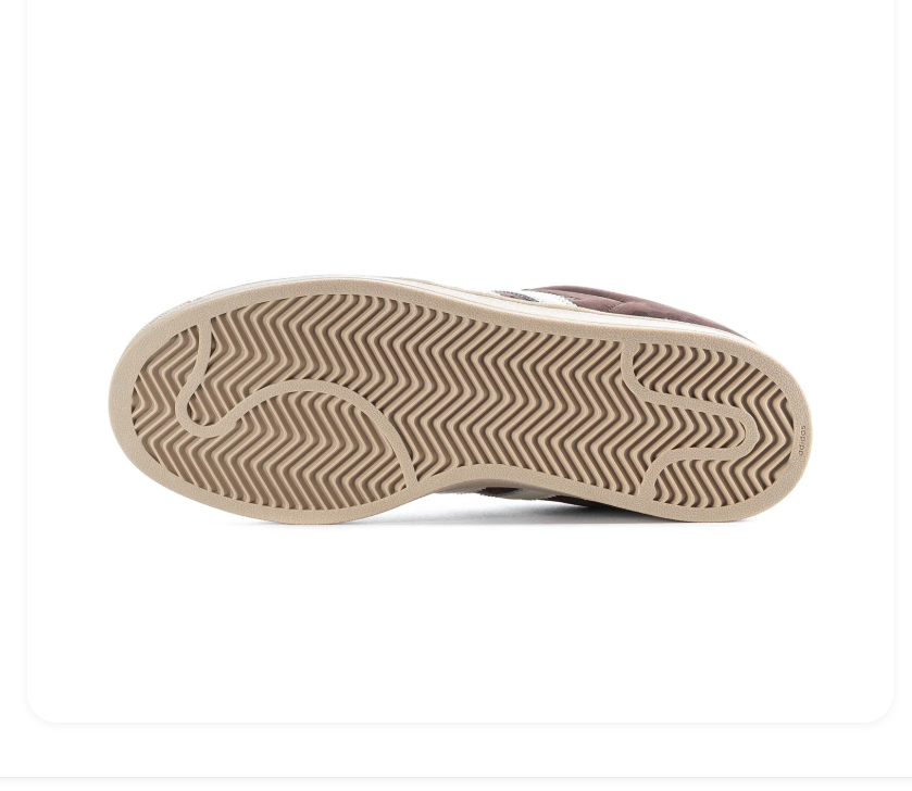 adidas Superstar Brown & Cream Shell-Toe Sneakers