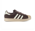 adidas Superstar Brown & Cream Shell-Toe Sneakers
